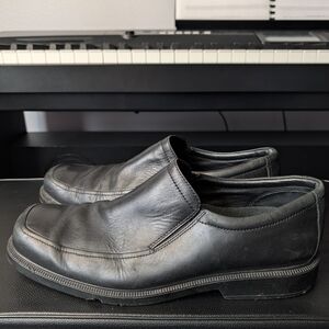 Bostonian Men’s‎ Size 12 Leather Loafers Black Slip-On Comfort Dress Shoes